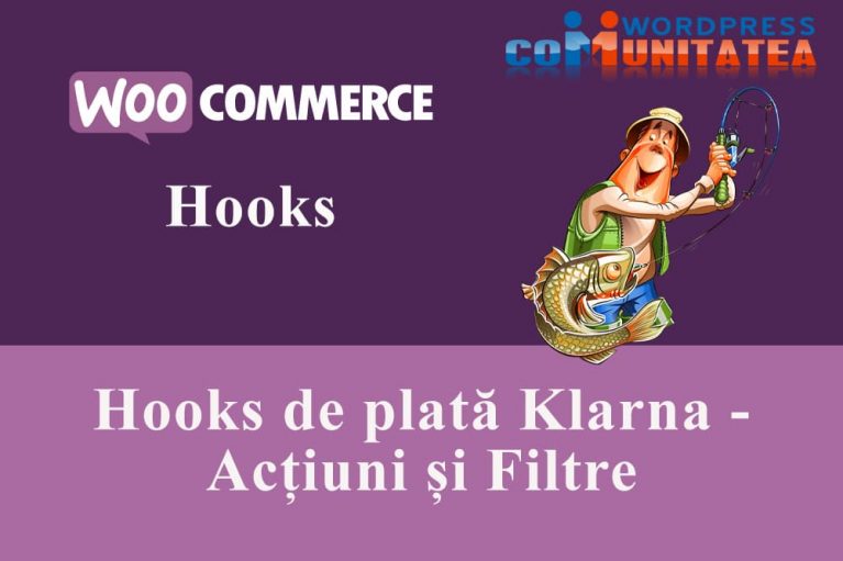 Hooks de plată Klarna - Acțiuni și Filtre