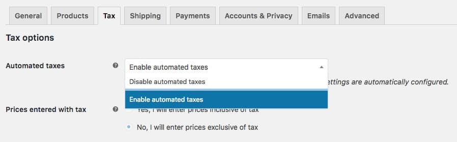 Taxe automate