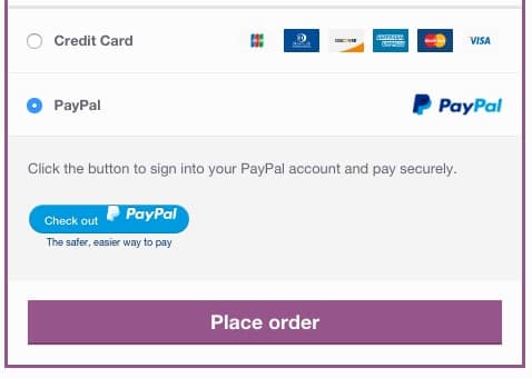 Woocommerce-paypal-payment-form