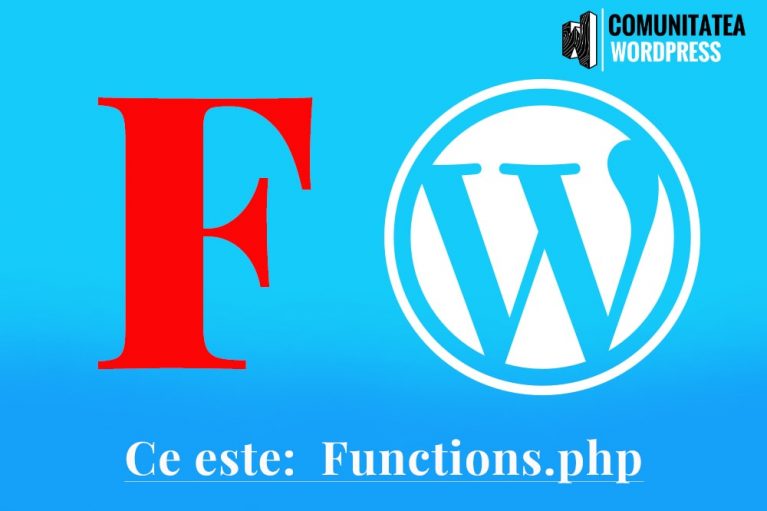 Ce este: functions.php