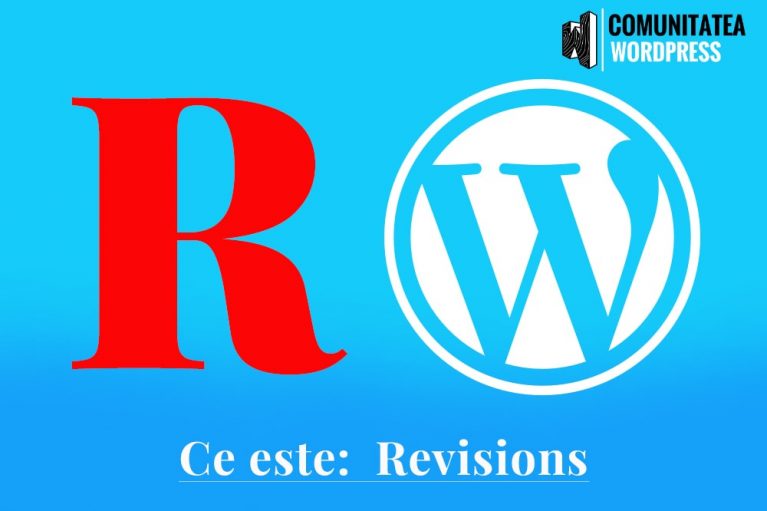 Ce este: Revisions – Revizuiri