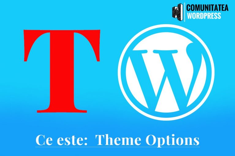 Ce este: Theme Options - Opțiuni Temă