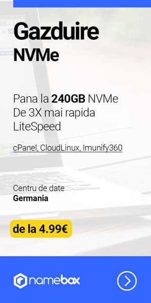 Găzduire NVMe