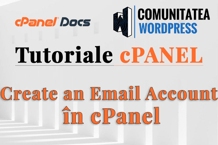 Cum să creați un cont de email în interfața cPanel