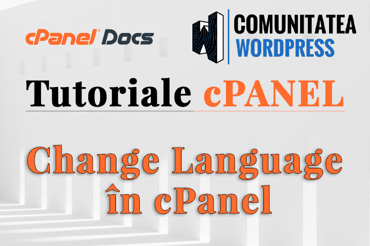 Cum se schimbă limba în cPanel