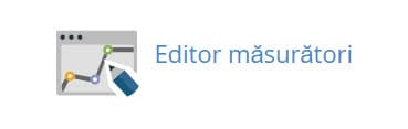 Editor măsurători