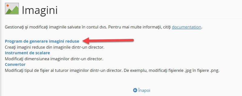 Generare imagini miniatură