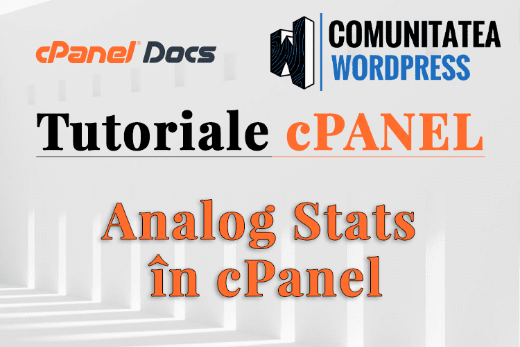 Statistici analogice în interfața cPanel
