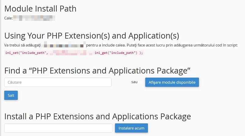 PHP Extensions and Applications Package