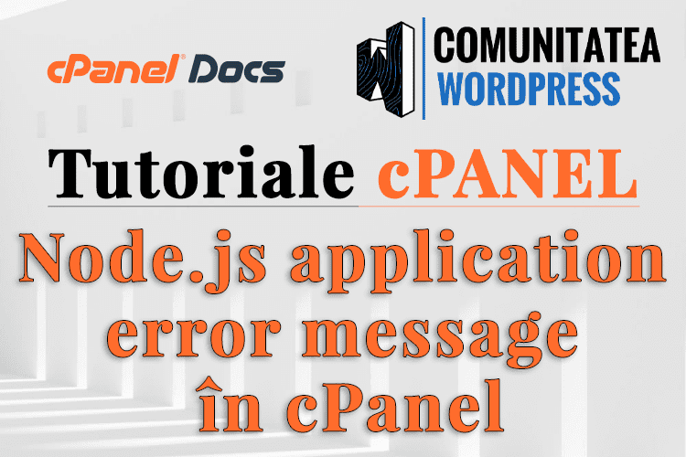 Mesaj de eroare al aplicației Node.js: "Nu se poate obține" URL