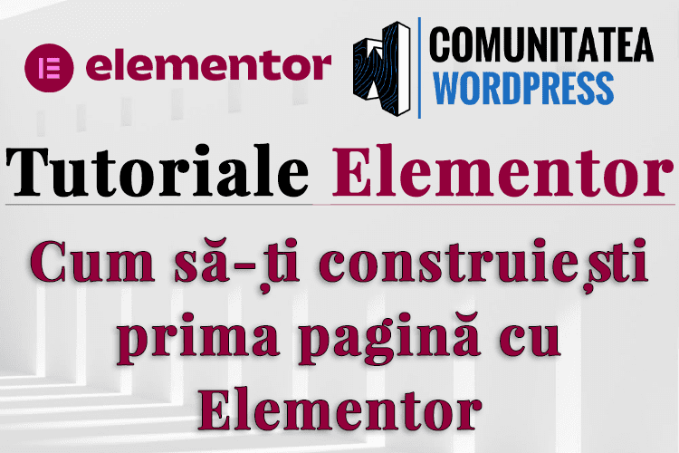 Cum să-ți construiești prima pagină cu Elementor