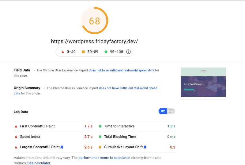 Nota de performanță înainte de optimizare-Sursa-PSI