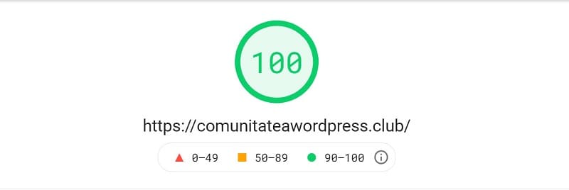 Date de câmp - Core Web Vitals