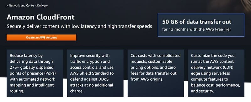 Cum se Alege un CDN - Amazon Cloudfront – AWS