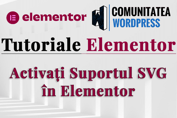 Activați Suportul SVG în Elementor