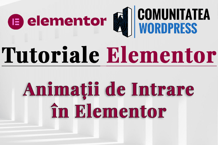 Animații de Intrare în Elementor