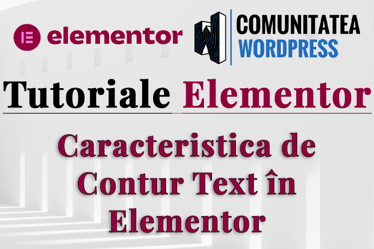 Caracteristica de Contur Text în Elementor