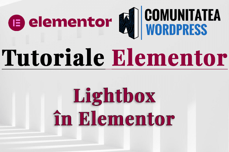 Lightbox în Elementor