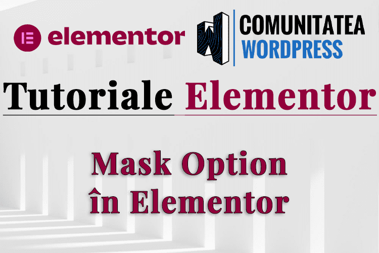 Mask Option în Elementor