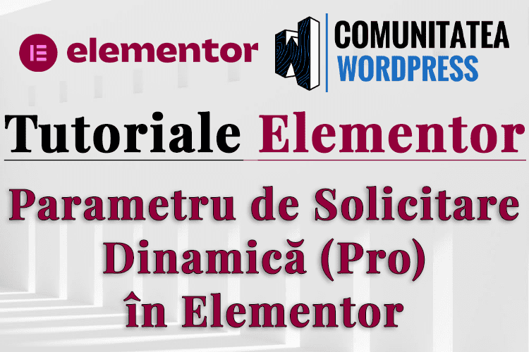 Parametru de Solicitare Dinamică (Pro) în Elementor