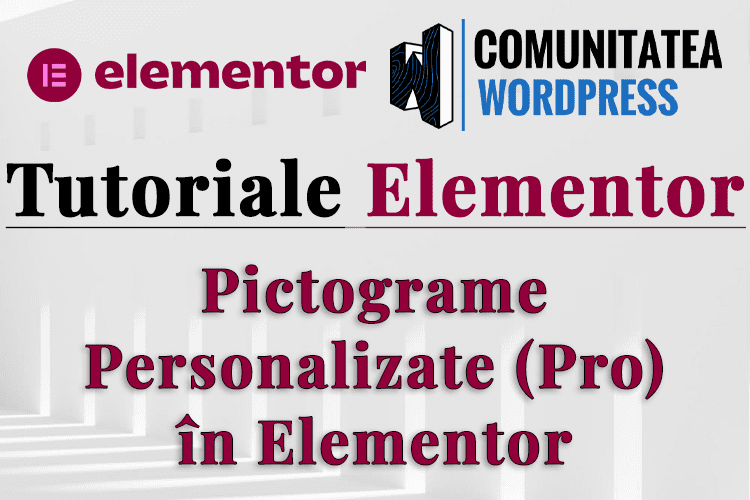 Pictograme Personalizate (Pro) în Elementor