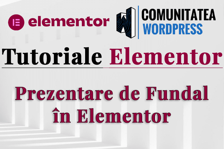 Prezentare de Fundal în Elementor