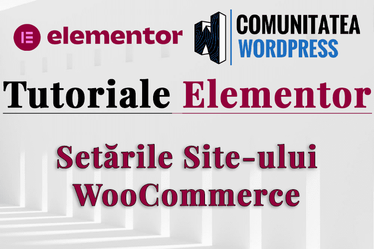 Setările Site-ului WooCommerce