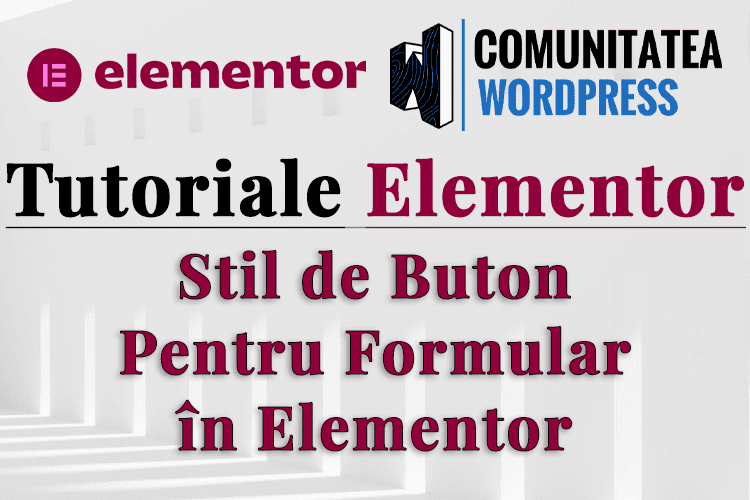 Stil de Buton Pentru Formular în Elementor
