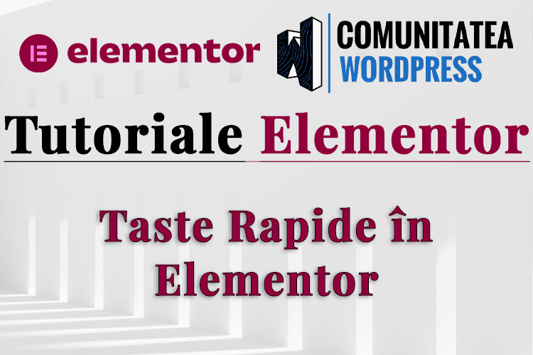 Taste Rapide în Elementor