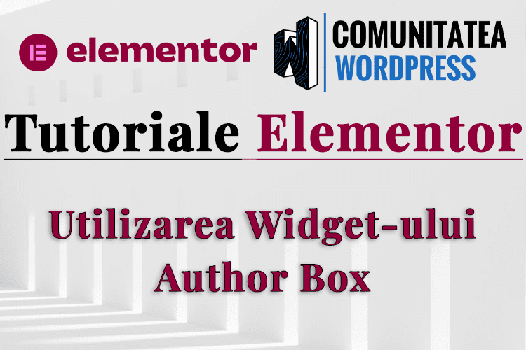 Utilizarea Widgetului Author Box