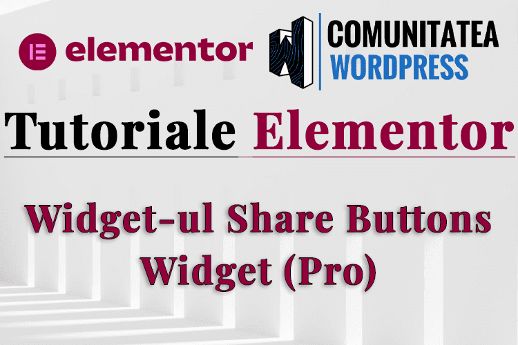 Widget-ul Share Buttons Widget (Pro)