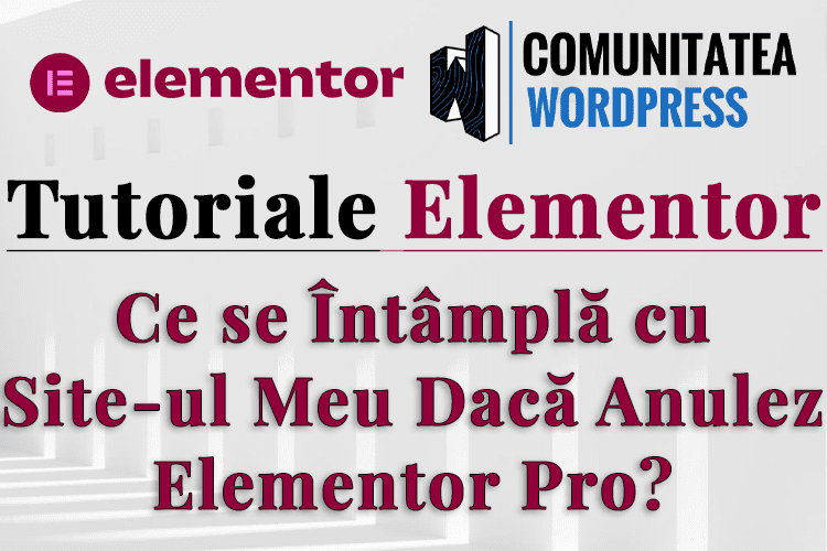 Ce se Întâmplă cu Site-ul Meu Dacă Anulez Elementor Pro?