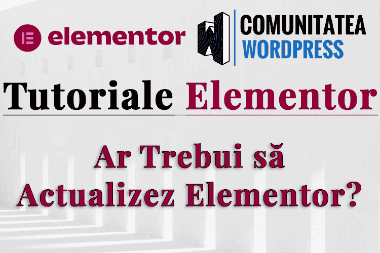 Ar Trebui să Actualizez Elementor