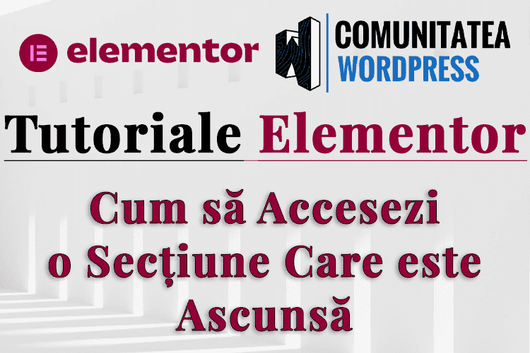 Cum să Accesezi o Secțiune Care este Ascunsă