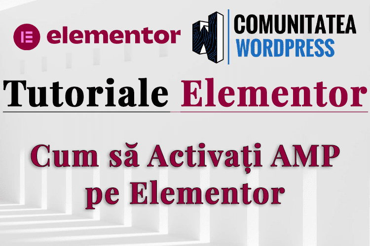 Cum să Activați AMP pe Elementor
