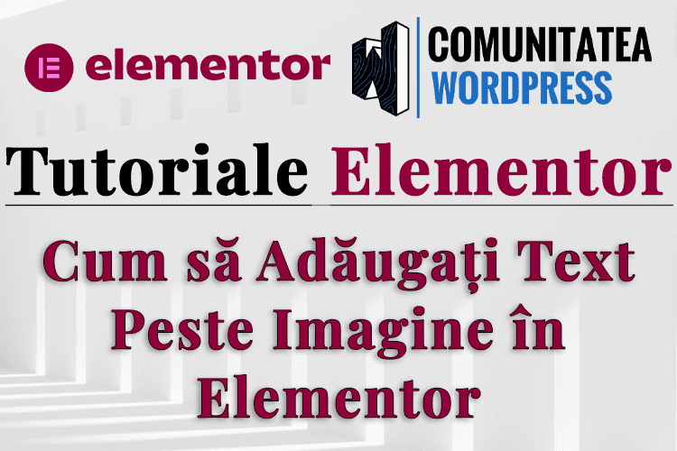 Cum să Adăugați Text Peste Imagine în Elementor