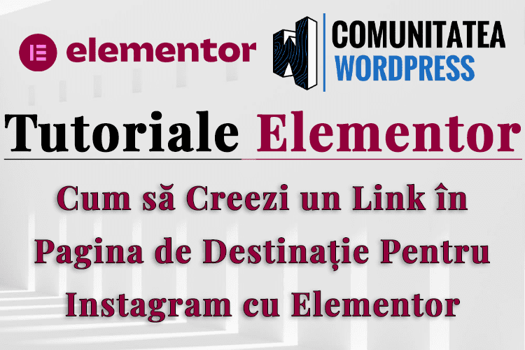 Cum să Creezi un Link în Pagina de Destinație Pentru Instagram cu Elementor