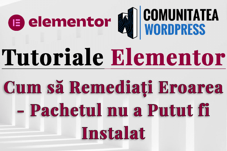 Cum să Remediați Eroarea - Pachetul nu a Putut fi Instalat