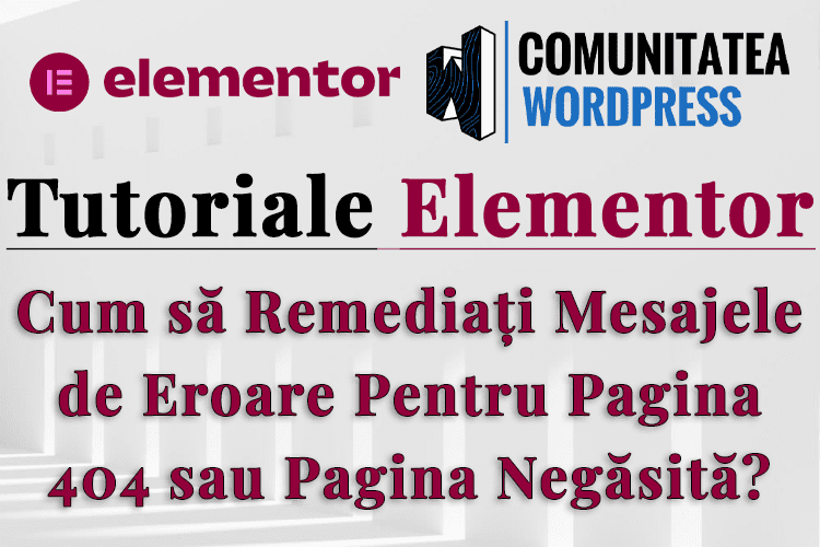 Cum să Remediați Mesajele de Eroare Pentru Pagina 404 sau Pagina Negăsită?