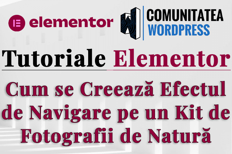 Cum se Creează Efectul de Navigare pe un Kit de Fotografii de Natură