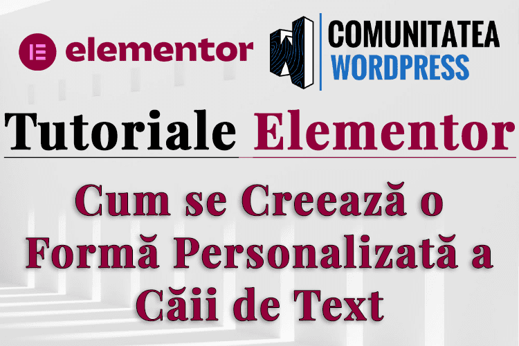 Cum se Creează o Formă Personalizată a Căii de Text