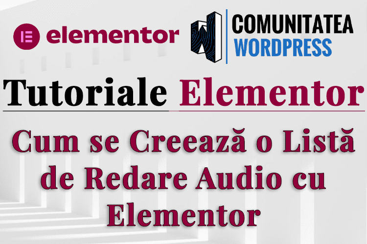 Cum se Creează o Listă de Redare Audio cu Elementor