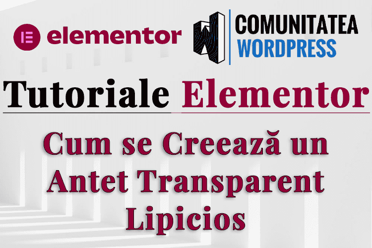 Cum se Creează un Antet Transparent Lipicios