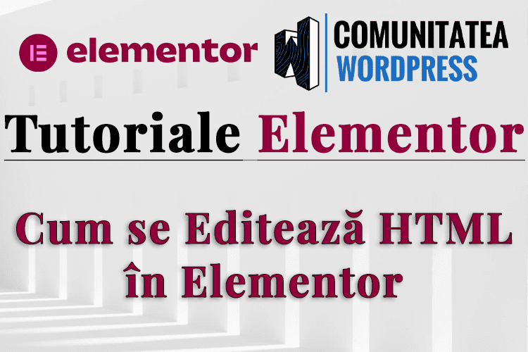 Cum se Editează HTML în Elementor