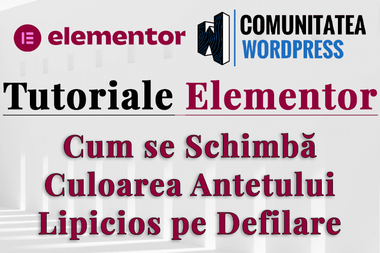 Cum se Schimbă Culoarea Antetului Lipicios pe Defilare