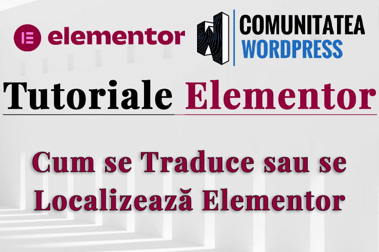 Cum se Traduce sau se Localizează Elementor