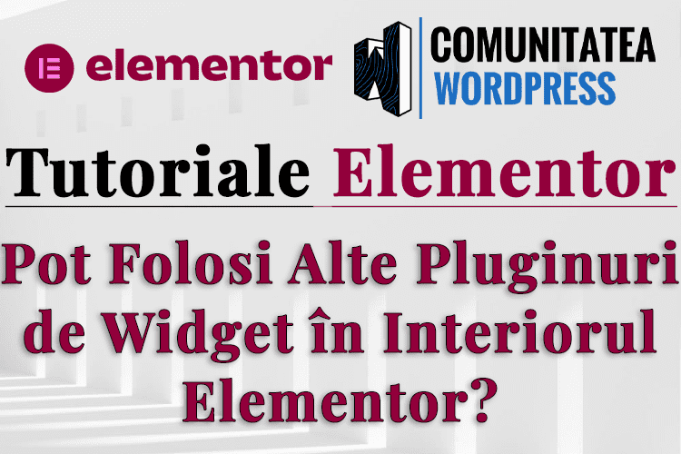 Pot Folosi Alte Pluginuri de Widget în Interiorul Elementor?