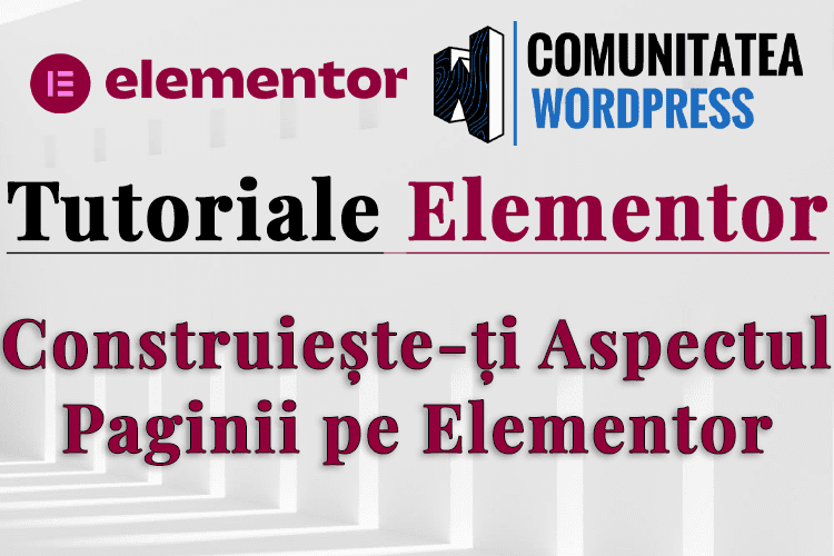 Construiește-ți Aspectul Paginii pe Elementor