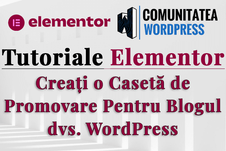 Creați o Casetă de Promovare Pentru Blogul dvs. WordPress