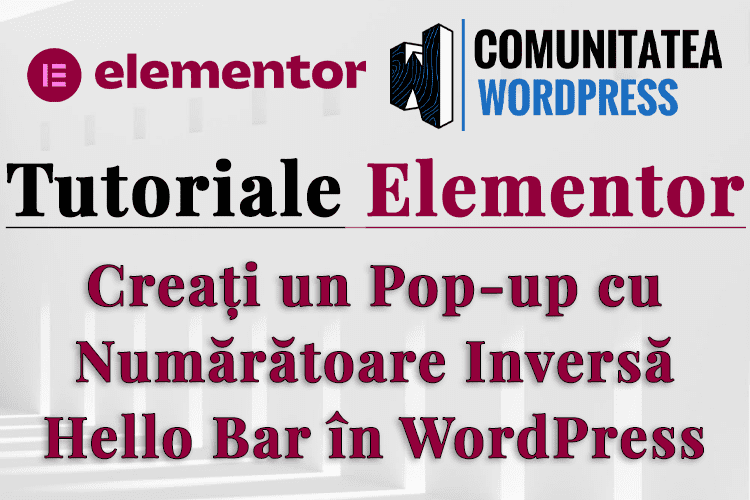 Creați un Popup cu Numărătoare Inversă Hello Bar în WordPress